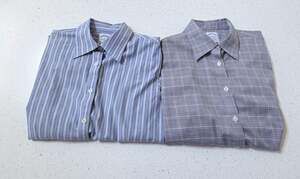 Women’s Brooks Brothers Non-Iron Stretch Fitted Button Down Shirt Bundle Size 8